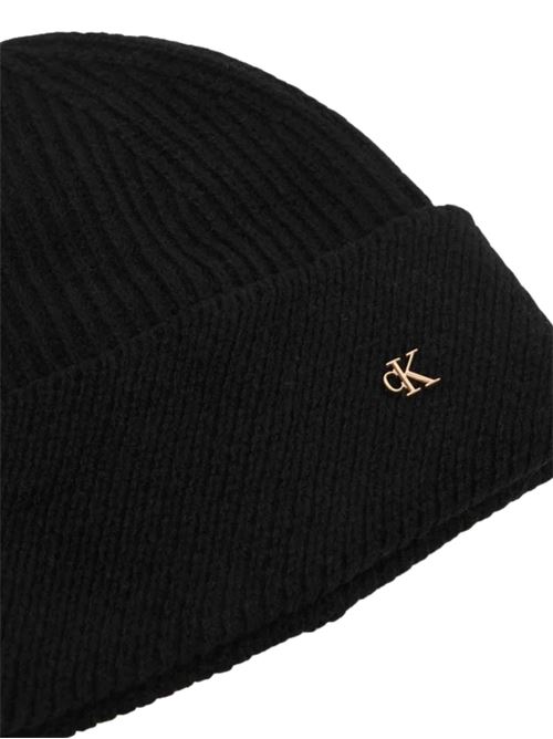 Berretto a costine con lurex Calvin Klein | LV04F8118GUB1